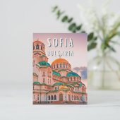 Carte Postale Sofia, la ville des contrastes Bulgare (Debout devant)