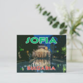 Carte Postale Sofia, visite la Bulgarie... (Debout devant)