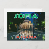 Carte Postale Sofia, visite la Bulgarie... (Devant / Derrière)