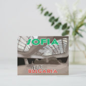 Carte Postale Sofia, visite la Bulgarie... (Debout devant)