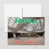 Carte Postale Sofia, visite la Bulgarie... (Devant / Derrière)