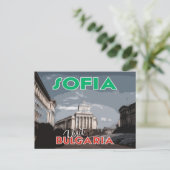 Carte Postale Sofia, visite la Bulgarie... (Debout devant)