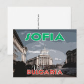 Carte Postale Sofia, visite la Bulgarie... (Devant / Derrière)