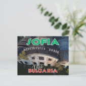 Carte Postale Sofia, visite la Bulgarie... (Debout devant)