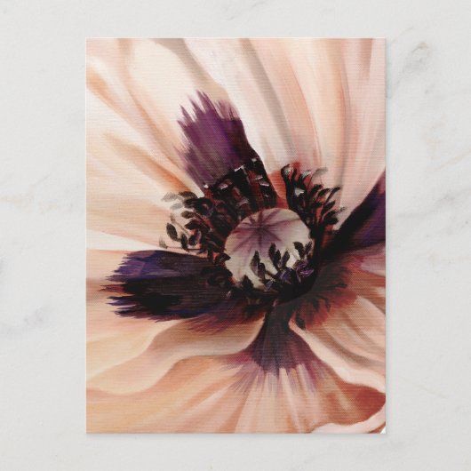 Carte Postale Soft Pink Poppy (Devant)