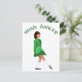 Carte Postale Soft Shoe Irish Dancer (Debout devant)
