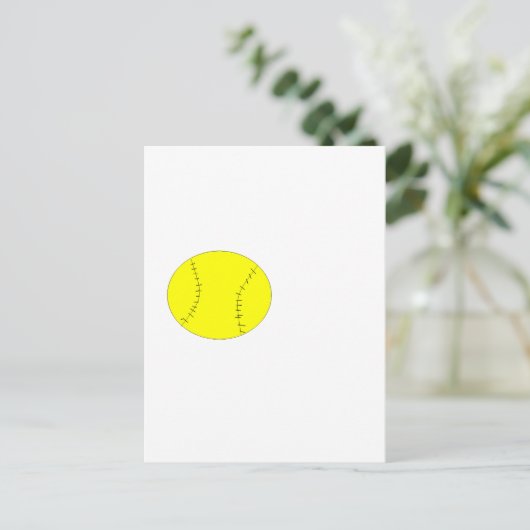 Carte Postale softball (Debout devant)