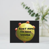 Carte postale Softball (Debout devant)