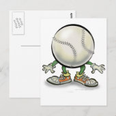Carte Postale Softball (Devant / Derrière)