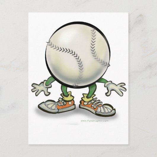 Carte Postale Softball (Devant)
