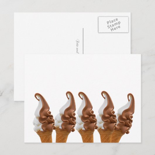 Carte Postale Softeis (Devant / Derrière)