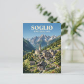 Carte Postale Soglio Suisse (Debout devant)