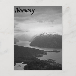 Carte Postale Sognefjord, Norvège