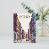 Carte Postale SoHo État de New York (Debout devant)