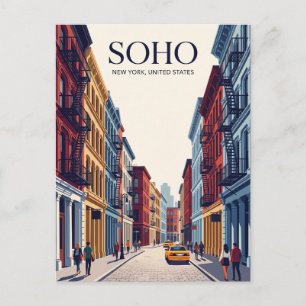 Carte Postale SoHo État de New York