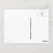 Carte Postale Soho, London urban, British Show (Dos)