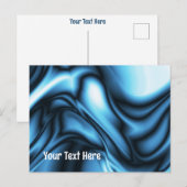 Carte Postale Soie bleue (Devant / Derrière)