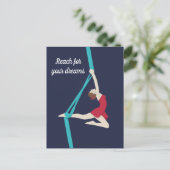 Carte Postale Soies aériennes - Crimson (Debout devant)