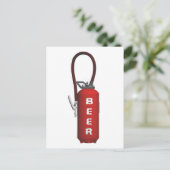 Carte Postale Soif Quencher Beer (Debout devant)