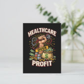 Carte Postale Soins avant le profit (Debout devant)