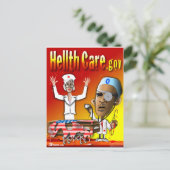 Carte Postale Soins de santé (Debout devant)