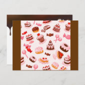 Carte Postale Soins sucrés (Devant / Derrière)