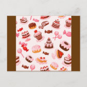 Carte Postale Soins sucrés (Devant)