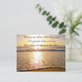 Carte Postale Soins Sunset_ (Debout devant)