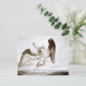 Carte Postale Soir aka La Chute du Jour par William Rimmer (Debout devant)