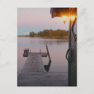 Carte Postale Soir d'été dans l'archipel suédois