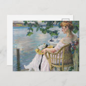 Carte Postale Soir d'été | Edward Cucuel (Devant / Derrière)