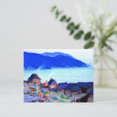 Carte Postale Soir sur la Côte-Nord par Clarence Gagnon (Debout devant)