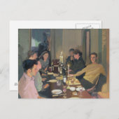 Carte Postale Soirée (Devant / Derrière)