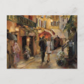 Carte Postale Soirée à Paris (Devant)