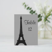 Carte Postale Soirée à Paris Numéro de tableau (Debout devant)