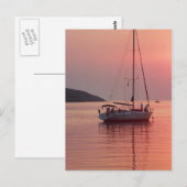 Carte Postale Soirée calme (Devant / Derrière)