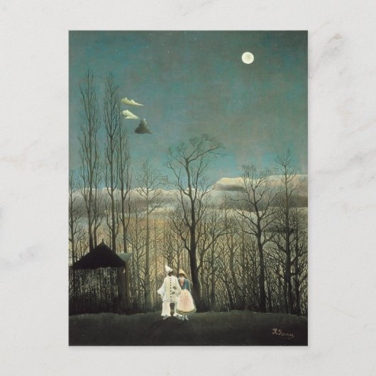 Carte Postale Soirée Carnaval Henri Rousseau (Devant)