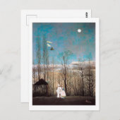 Carte Postale Soirée Carnaval, Rousseau (Devant / Derrière)