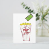 Carte Postale Soirée cinéma (Debout devant)