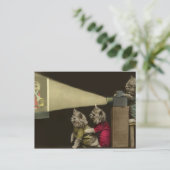 Carte Postale Soirée cinéma (Debout devant)