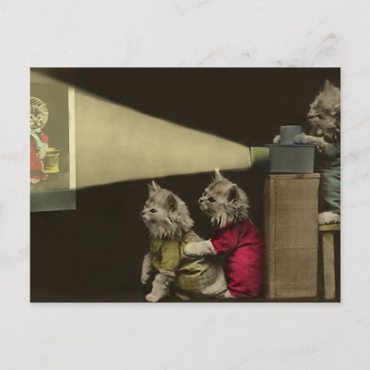 Carte Postale Soirée cinéma (Devant)