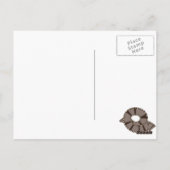 Carte Postale Soirée cinéma rétro pour anniversaire (Dos)