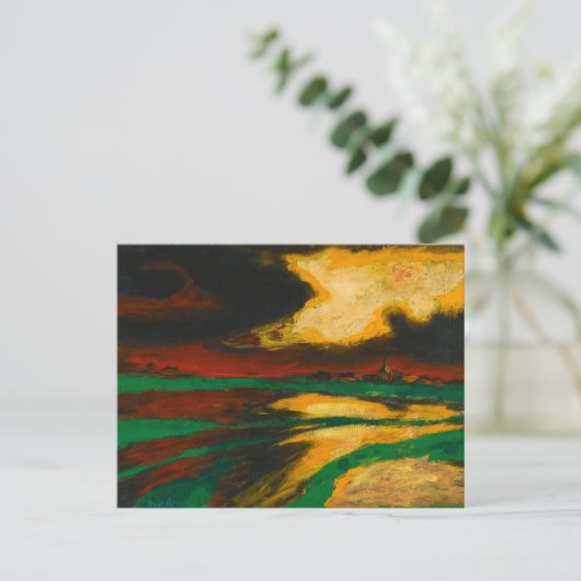 Carte Postale Soirée d'automne | Emil Nolde | (Debout devant)