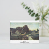 Carte Postale Soirée De Daubigny Charles-François (Debout devant)