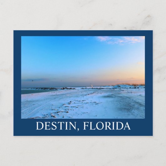 Carte Postale Soirée de rêve à Destin, Floride (Devant)