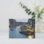 Carte Postale Soirée de Venise - Grand Canal (Debout devant)