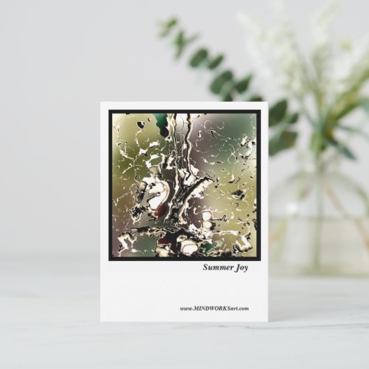 Carte Postale Soirée d'été (Debout devant)