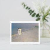 Carte Postale Soirée d'été sur la Skagen Southern Beach (Debout devant)