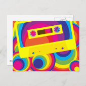 Carte Postale Soirée disco (Devant / Derrière)