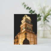 Carte Postale soirée église à sucre (Debout devant)
